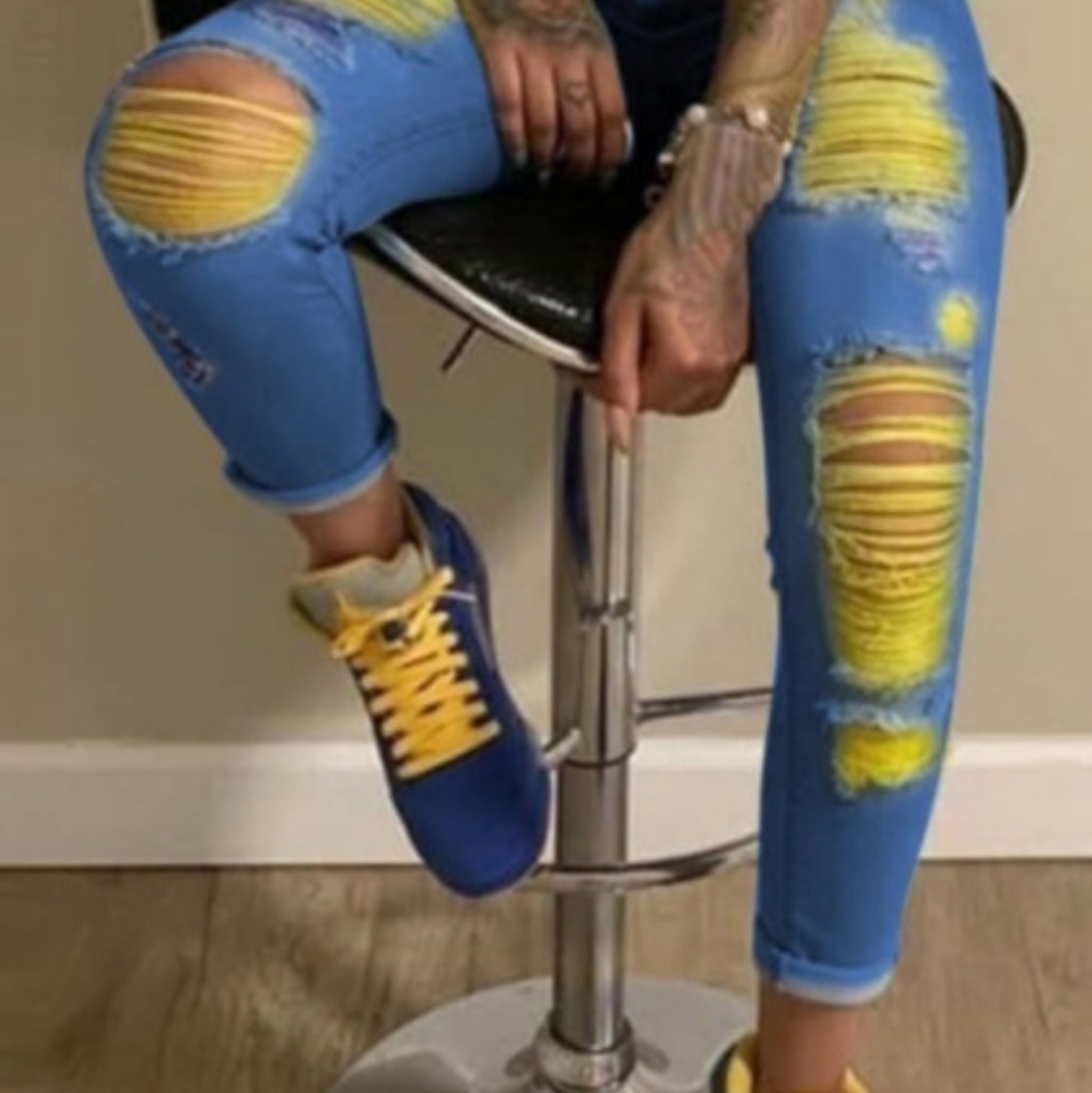 Ripped jeans